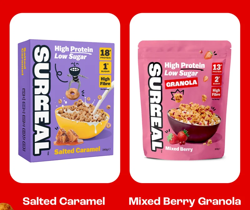 Salted Caramel and Mixed Berry Granola