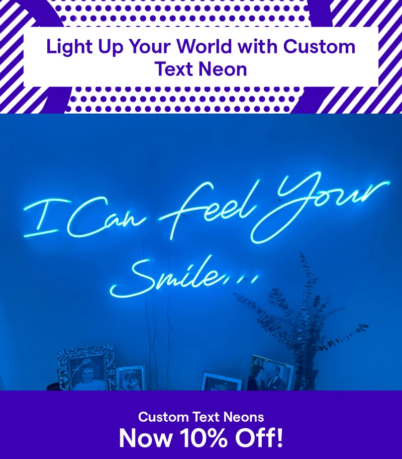 Light Up Your World with Custom Text Neon