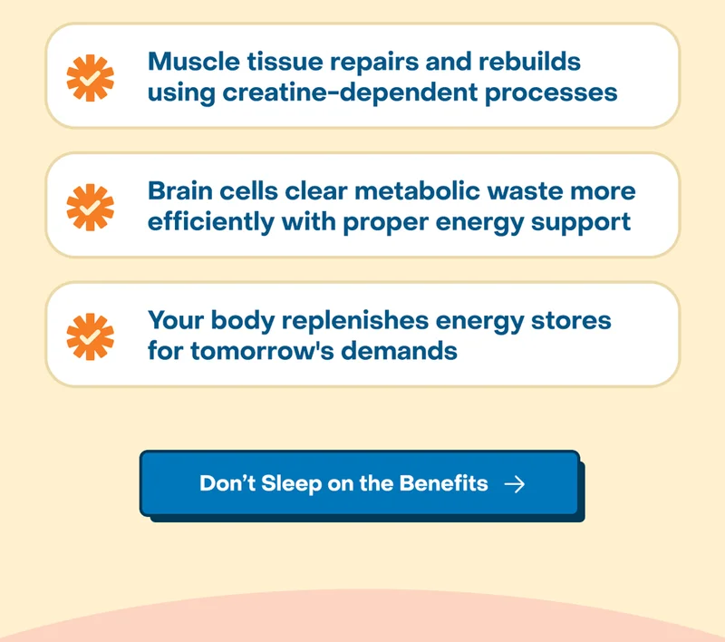 Don't sleep on the benefits