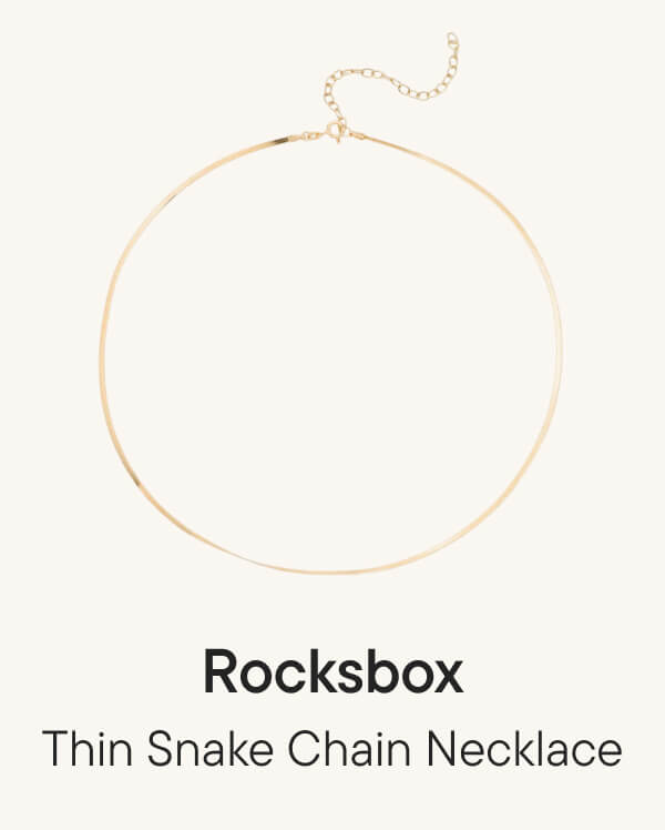 Thin Snake Chain Necklace