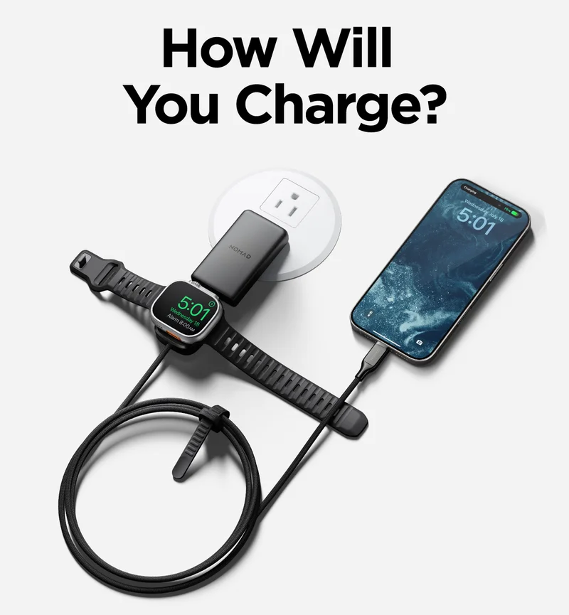 How will you charge with Universal Cable for Apple Watch.