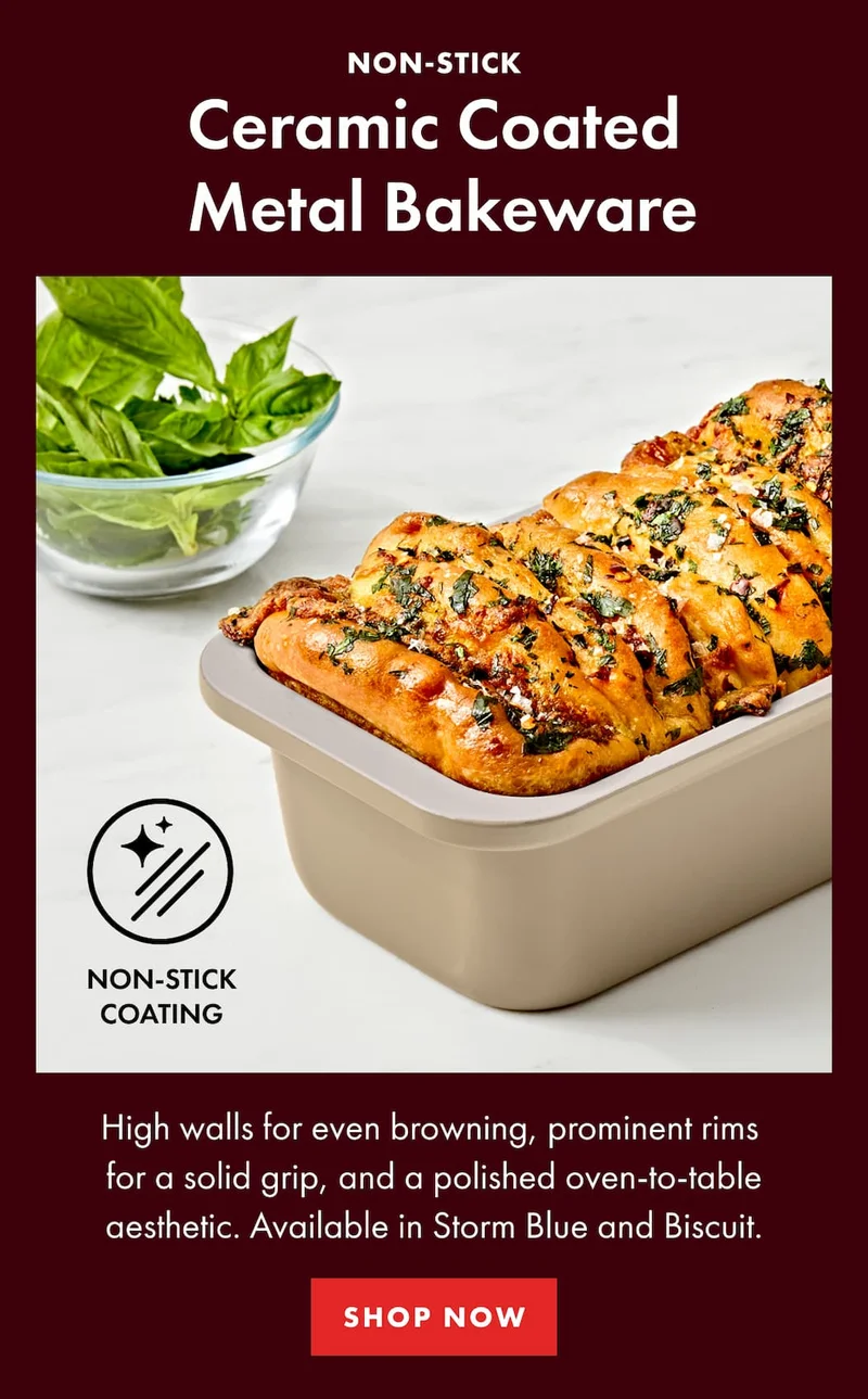 NON- STICK Ceramic Coated  Metal Bakeware | SHOP NOW