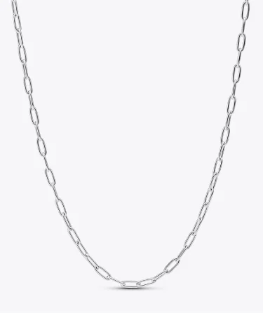Elongated Link Chain Necklace