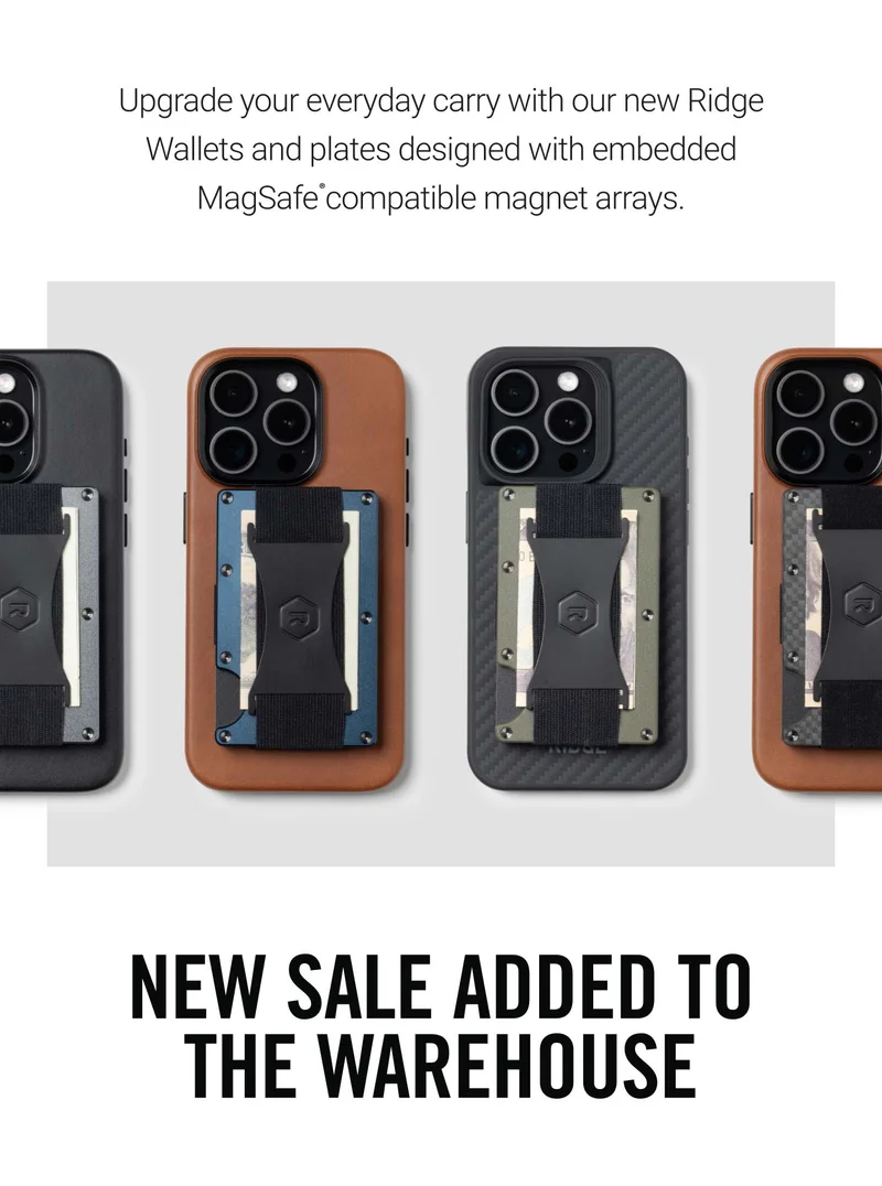Upgrade your everyday carry with Magsafe Wallets