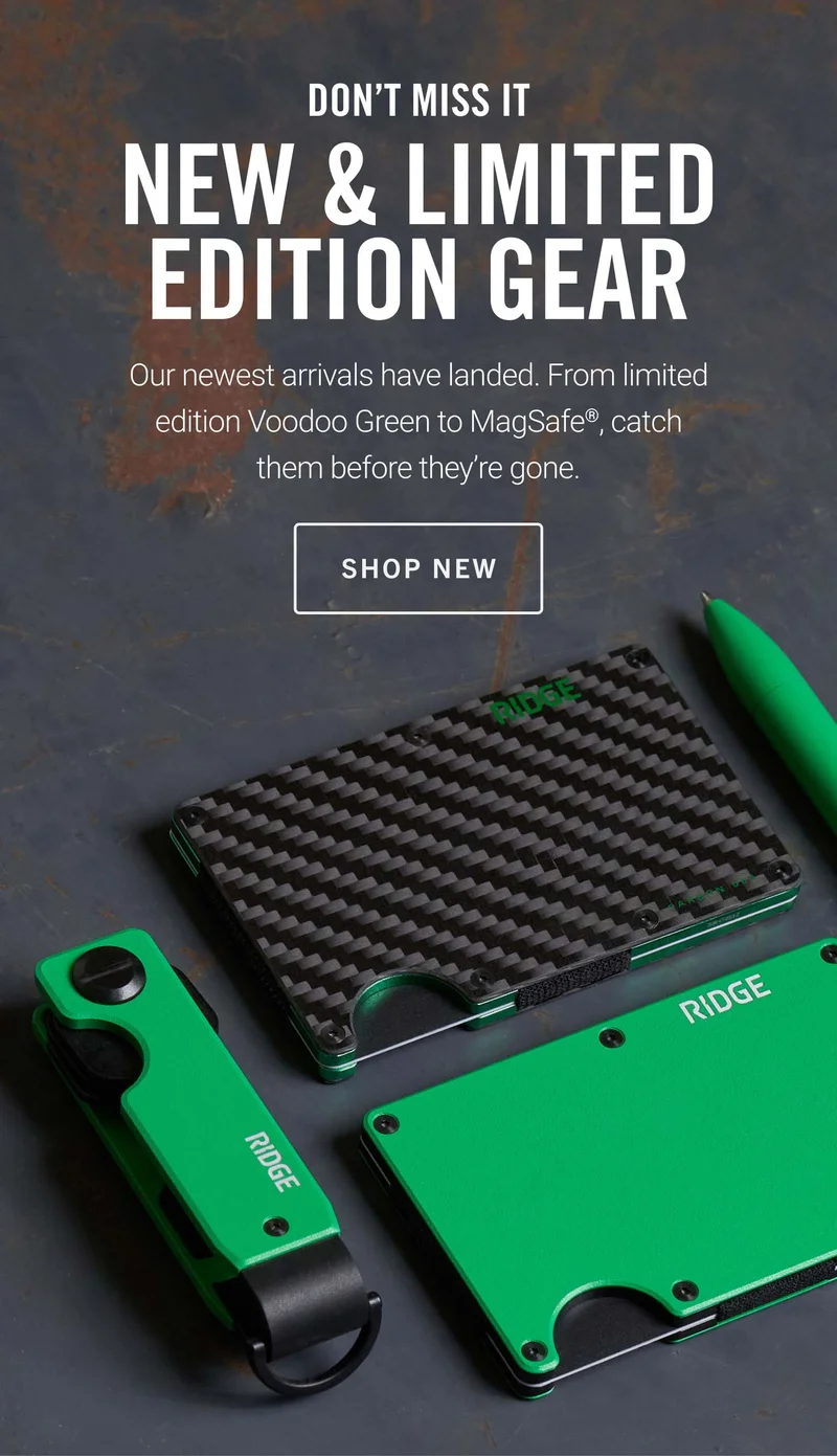 New & Limited Edition Gear | Don't Miss It