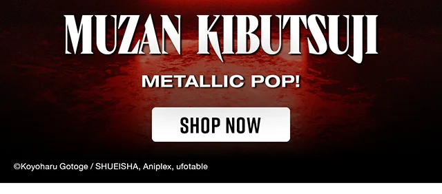 Funko 2026 Spring Con Exclusive. Now Available Online And In-Store. Muzan Kibutsuji Demon Slayer Metallic Pop! Shop Now