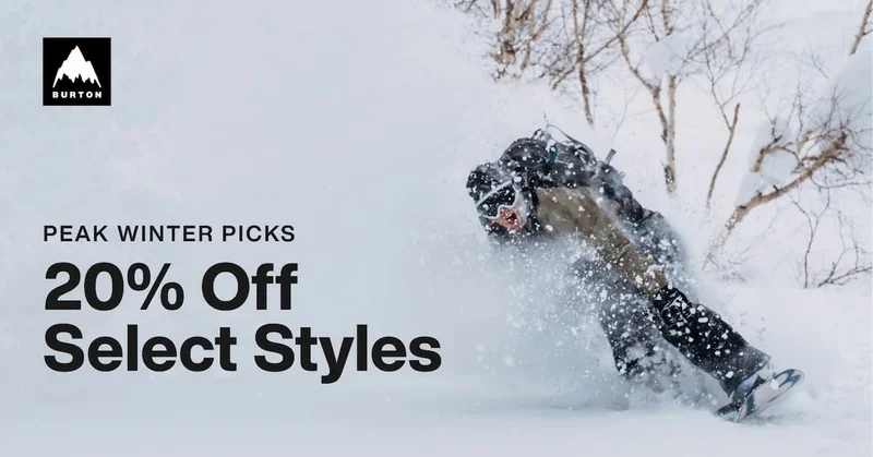 20% Off Select Styles