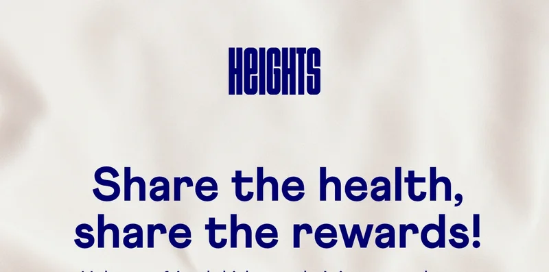 Share the health, share the rewards!
