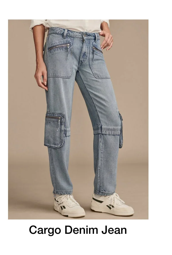 Cargo Denim Jean