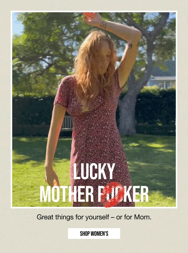 Lucky Mother Pucker Shop Women's