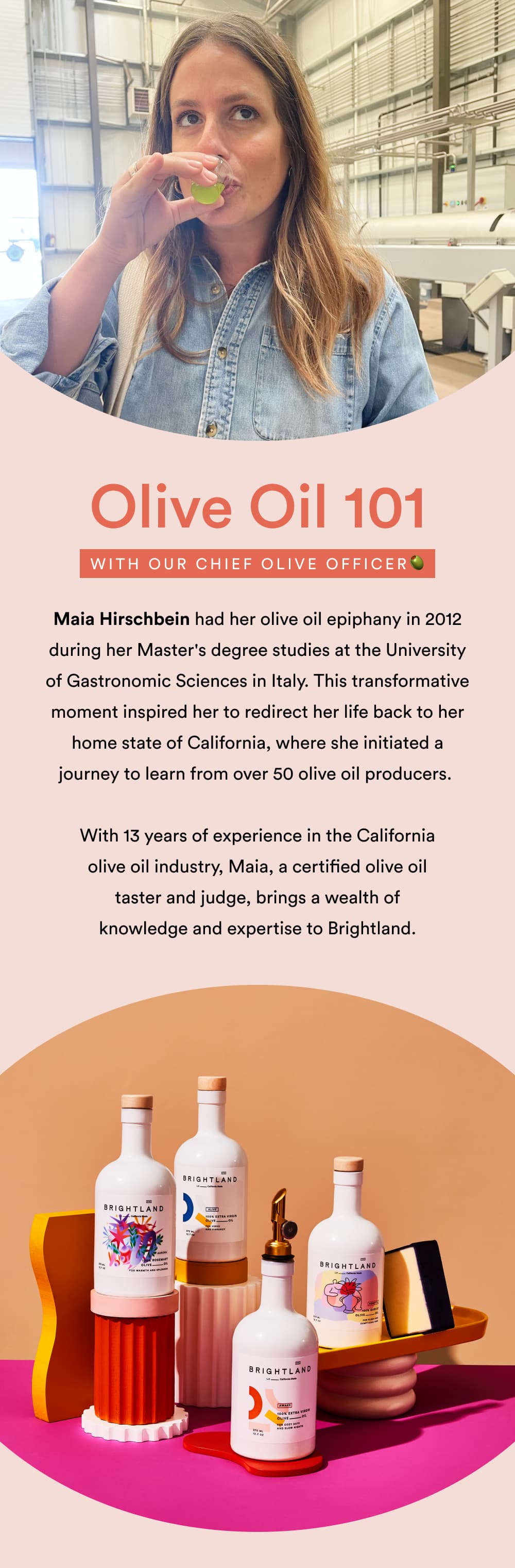 Olive Oil 101 with our Chief Olive Officer