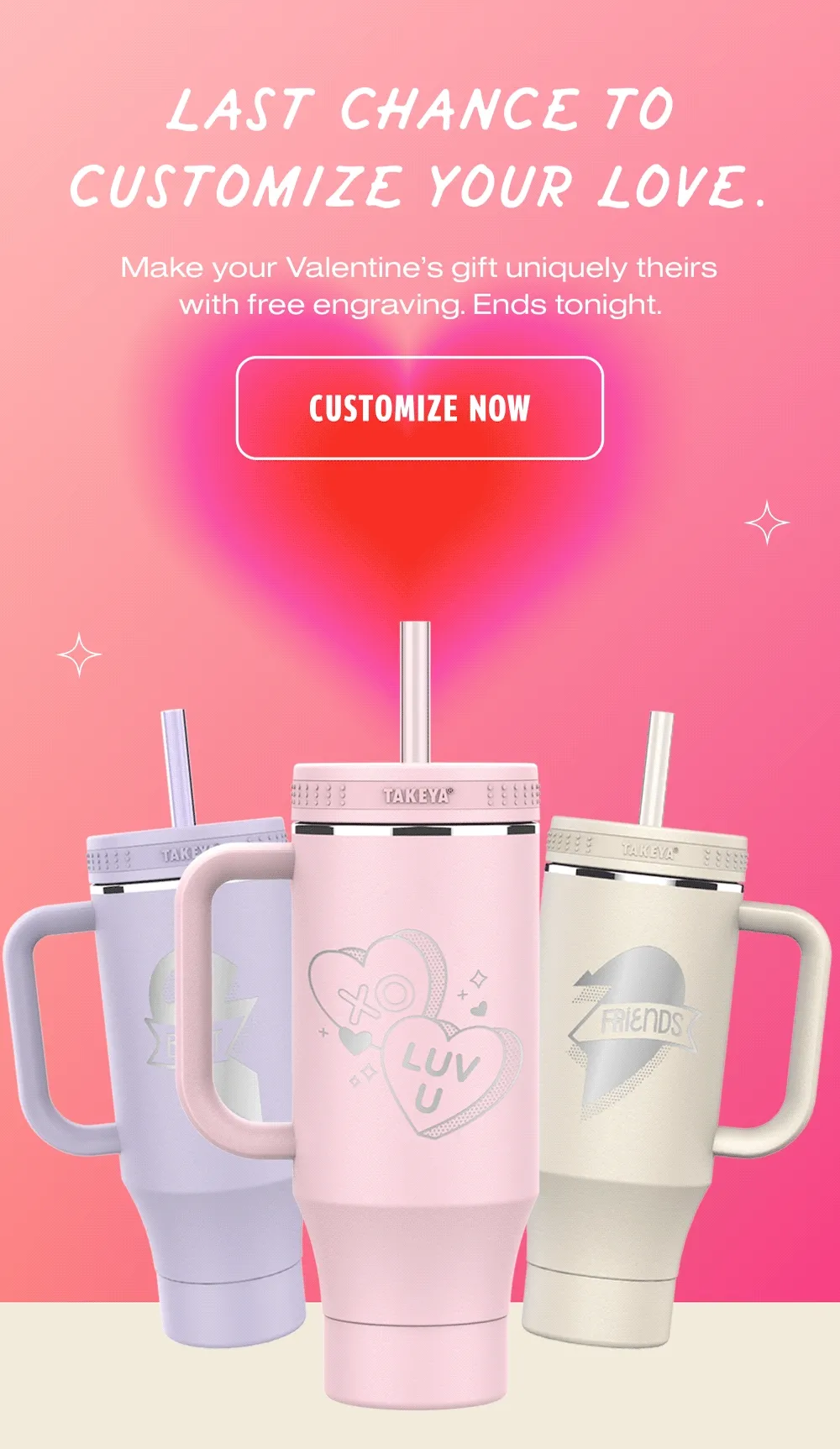 say it with a bottle personalize it for free for a limited time