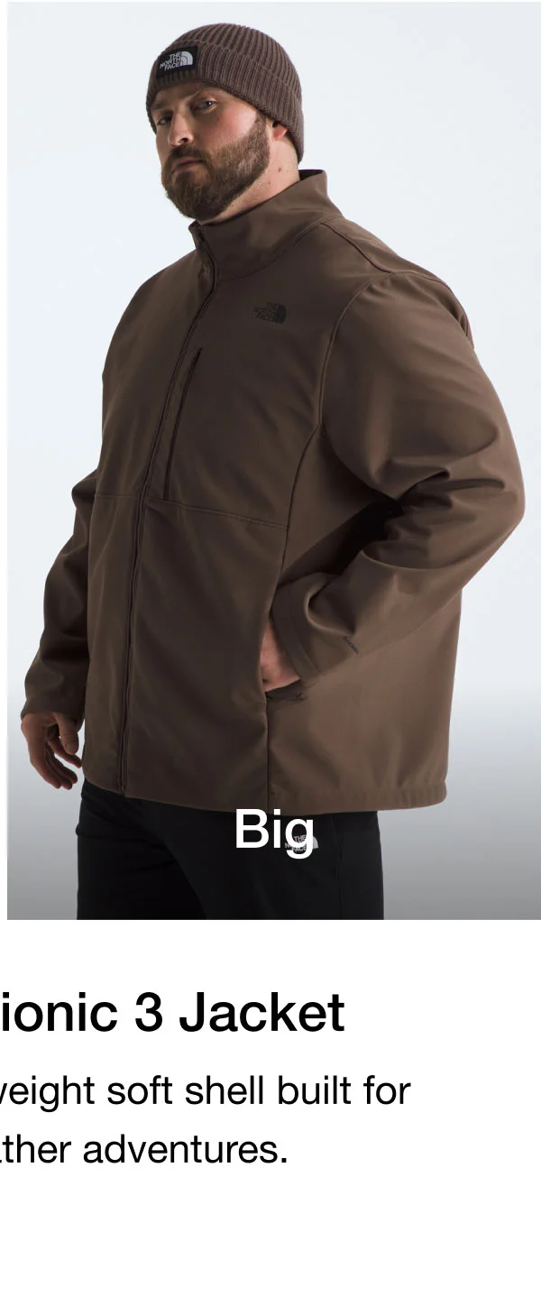 Big Men's Apex Bionic 3 Jacket