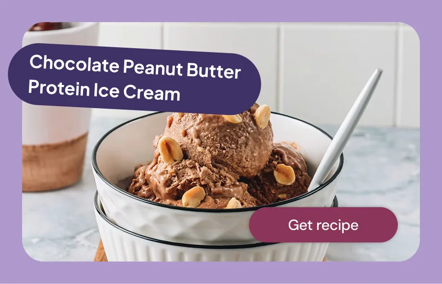 Chocolate Peanut Butter Protein Ice Cream