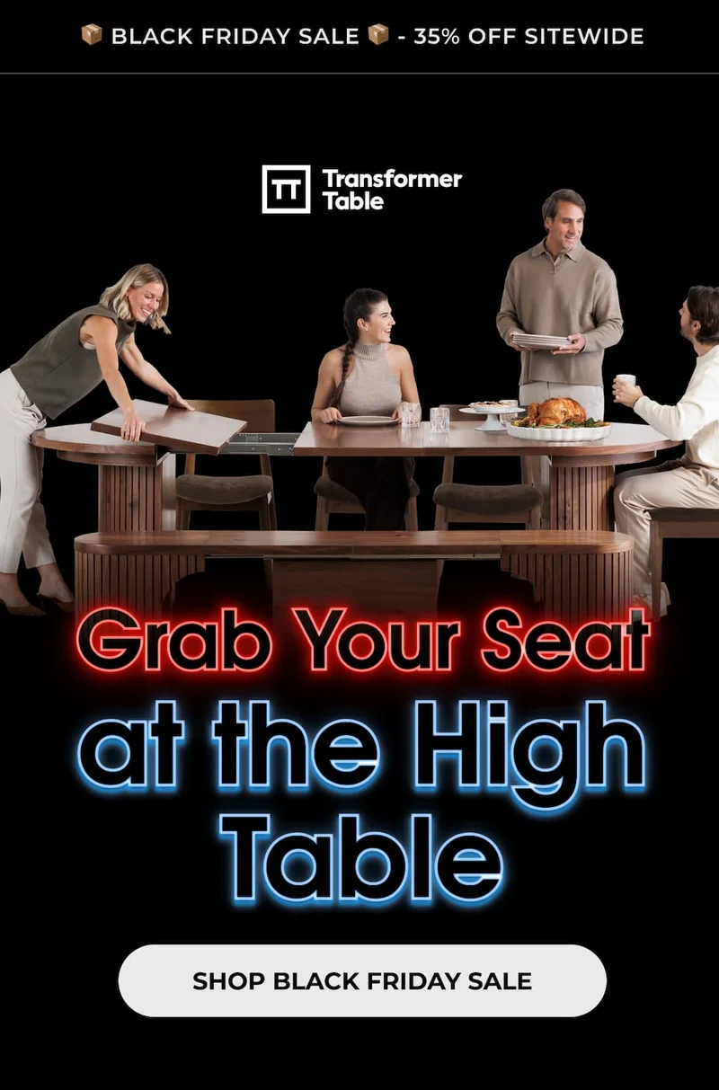 Grab Your Seat At The High Table
