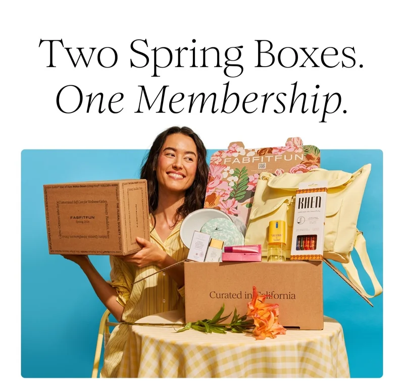 Two Spring Boxes. One Membership.
