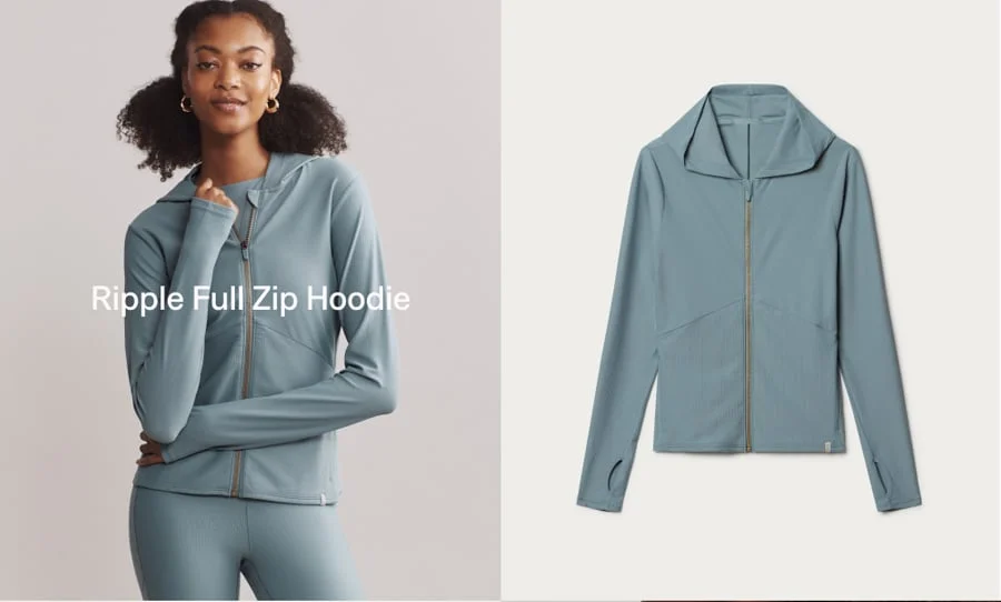 Ripple Full Zip Hoodie