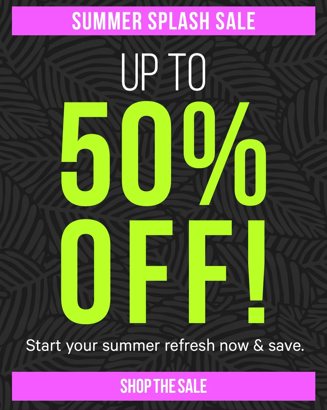 Summer Splash Sale - up to 50% off select art
