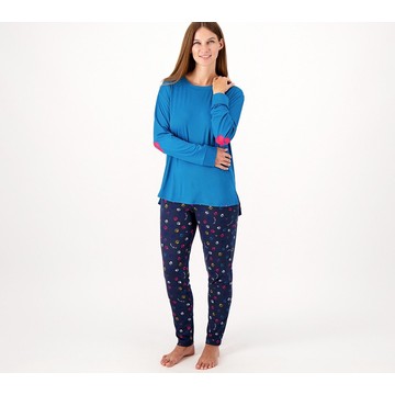 Lug Lounge ColorJoy Inspire Long Sleeve Pajama Set - Jitterbug