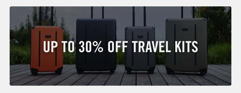 Up to 30% Off Travel Kits