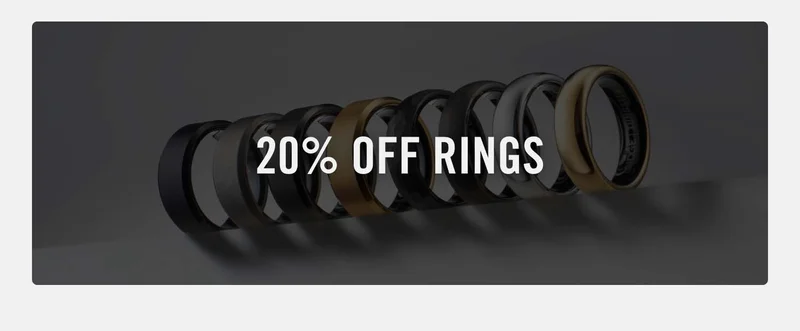 20% Off Rings