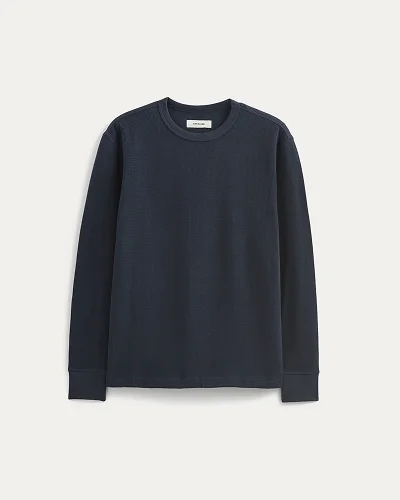 Image | Thermal Crew in Cozy Waffle | Navy