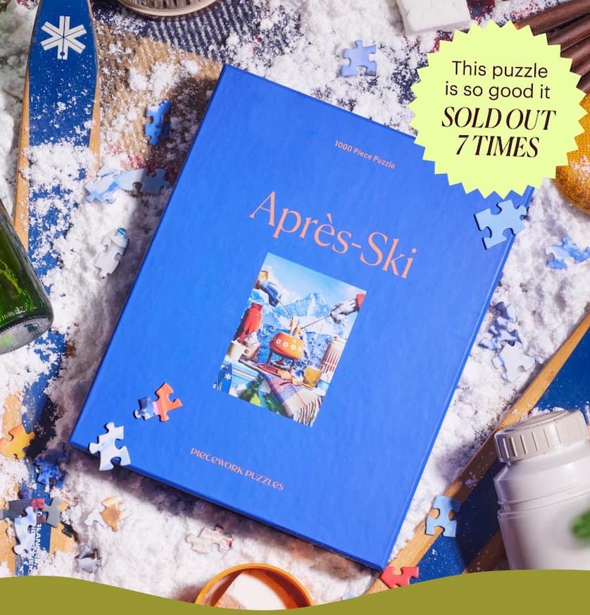 Apres-Ski - This puzzle is so good it sold out 7 times!