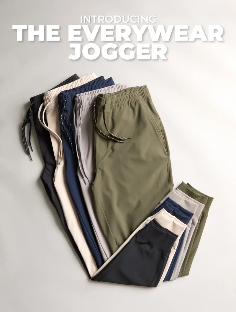 Introducing The Everywear Jogger