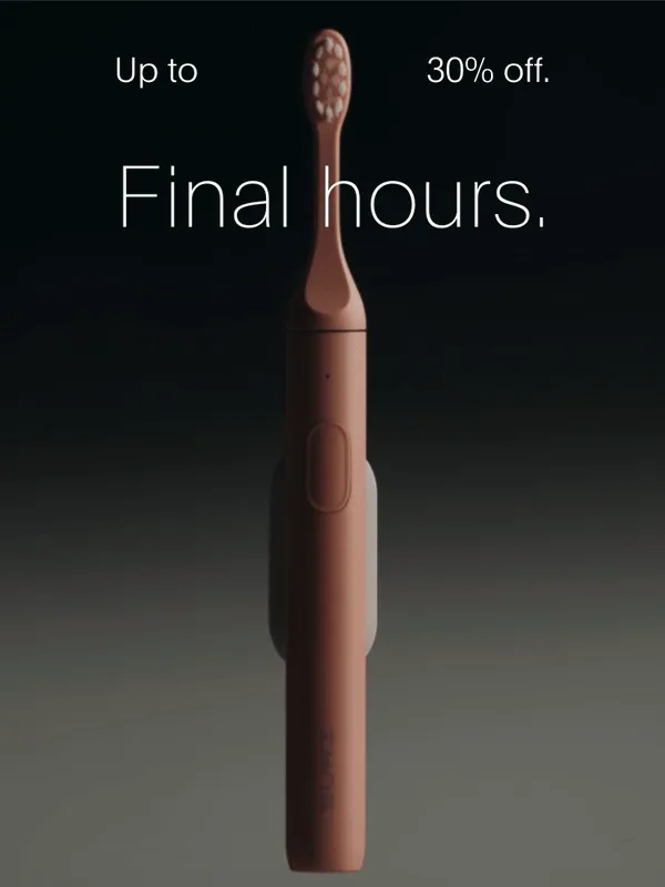 up to 30% off - final hours.