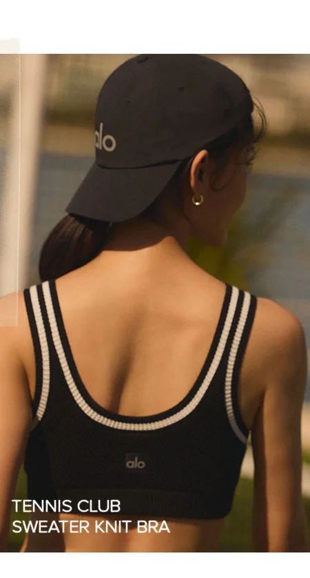 TENNIS CLUB SWEATER KNIT BRA