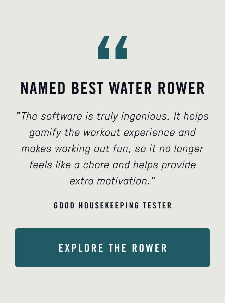 Named Best Water Rower
