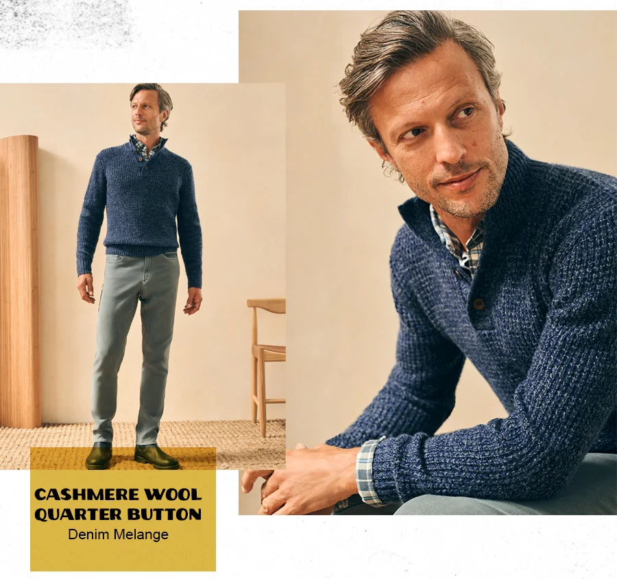 Men's Cashmere Wool
