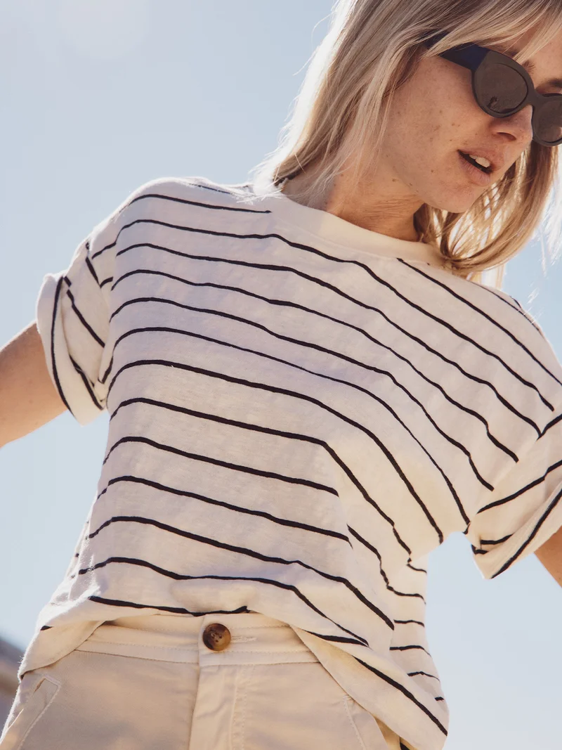 Slub Crop Tee