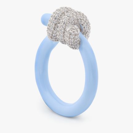 Ropes & Knots Pave Ring