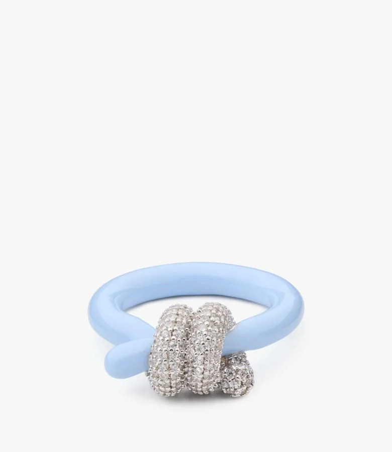 Ropes & Knots Pave Ring