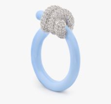 Ropes & Knots Pave Ring