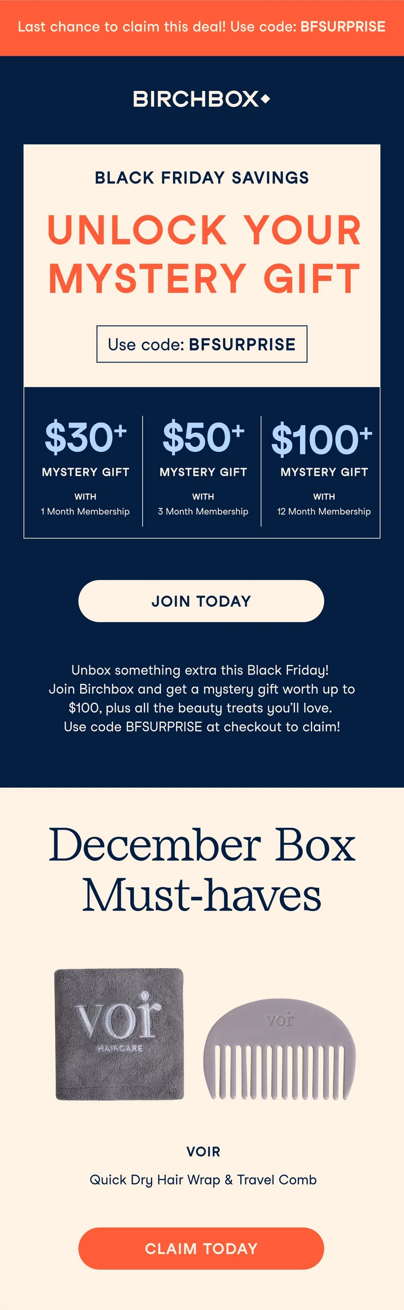 Unlock Your Mystery Gift