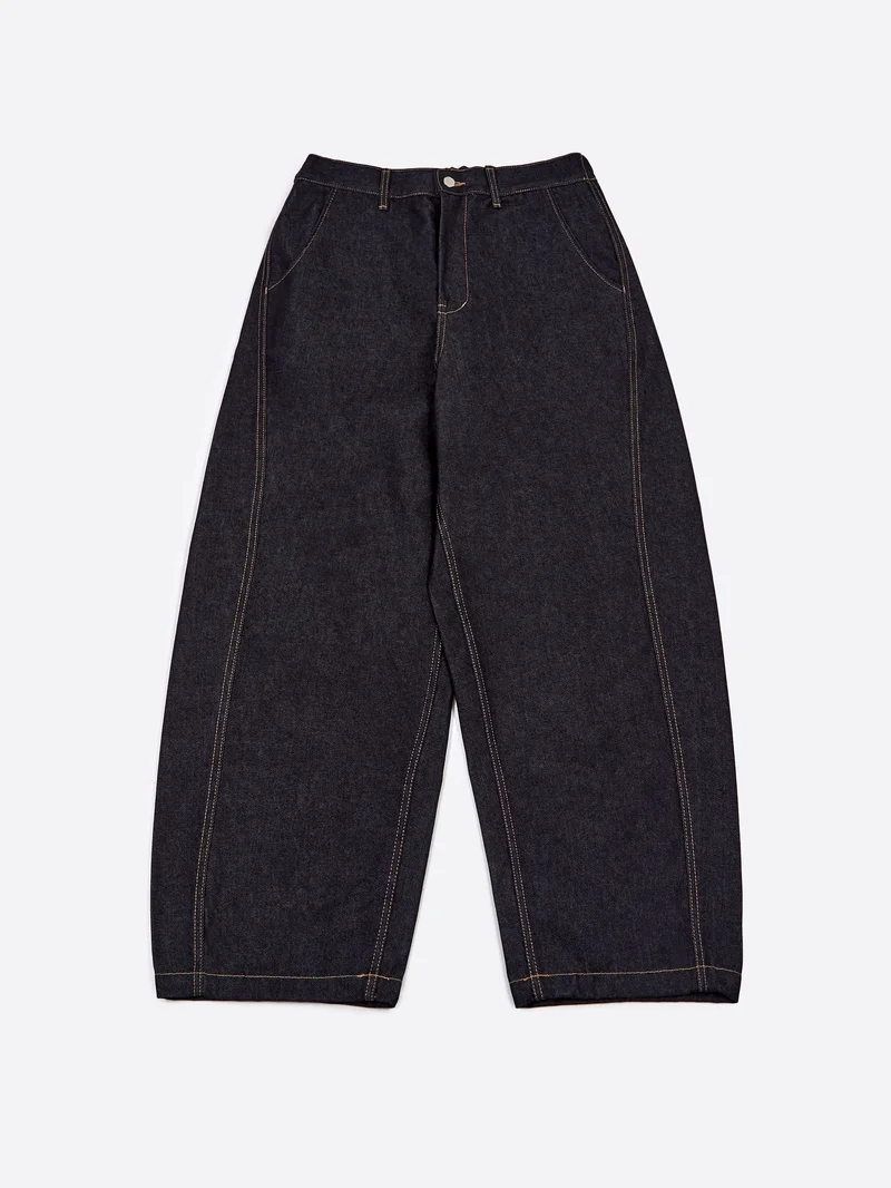 Image of Estudio Niksen Raw Denim In-Stitch Jean - Indigo