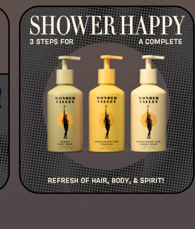 Shower Happy 3 Steps for a Complete Refresh of Hair, Body, and Spirit!