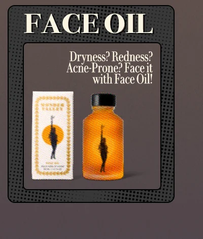 Face Oil Dryness? Redness? Acne-Prone? Face it with Face Oil!