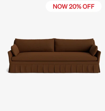 Shop Portola Pleated Sofa