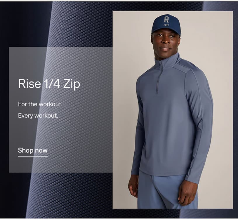 Rise 1/4 Zip