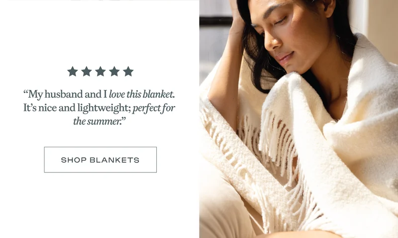 Shop Cozy Earth blankets
