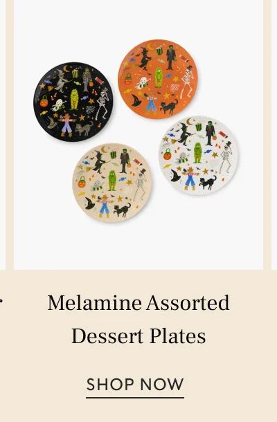 Melamine Assorted Dessert Plates SHOP NOW