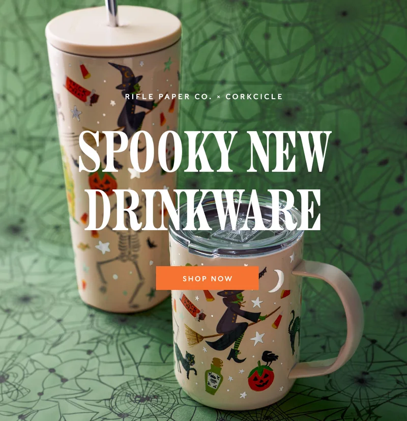 Rifle Paper Co. × Corkcicle - Spooky New Drinkware - SHOP NOW