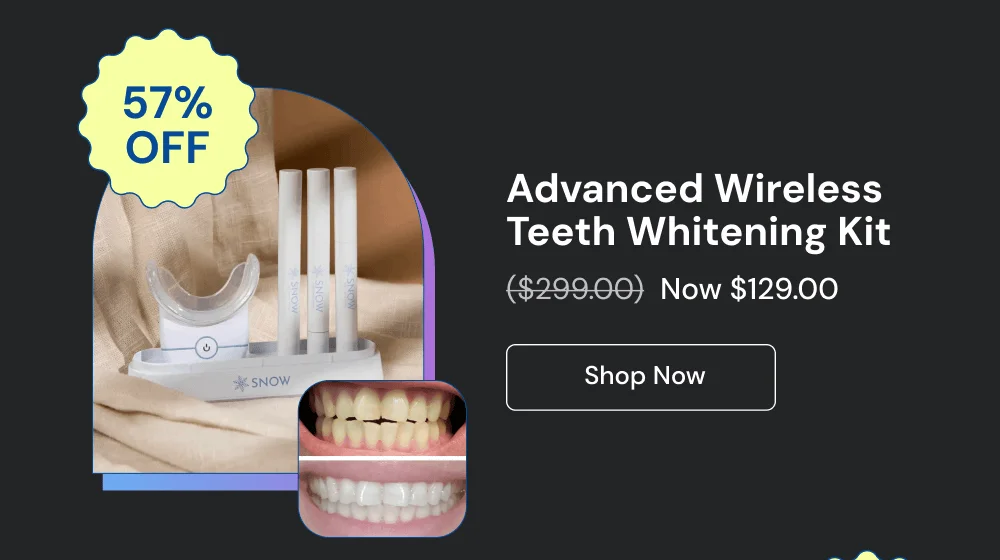 Advanced Wireless Teeth Whitening Kit [SHOP NOW]