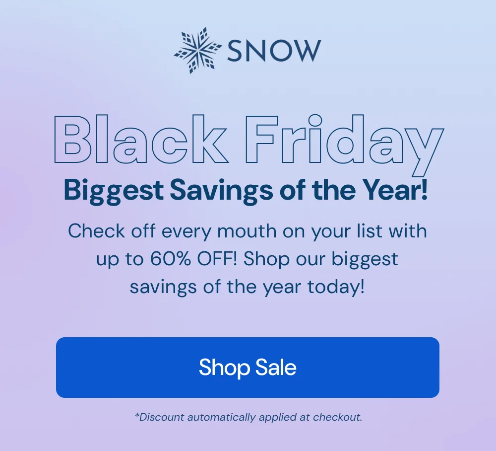 Black Friday: Biggest Savings of the Year! Check off every mouth on your list with up to 60% OFF! Shop our biggest savings of the year today! [SHOP SALE]