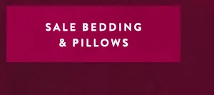 Sale bedding and pillows