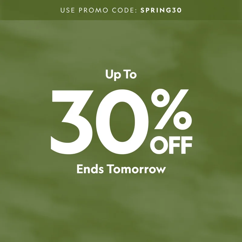 Up to 30% off
