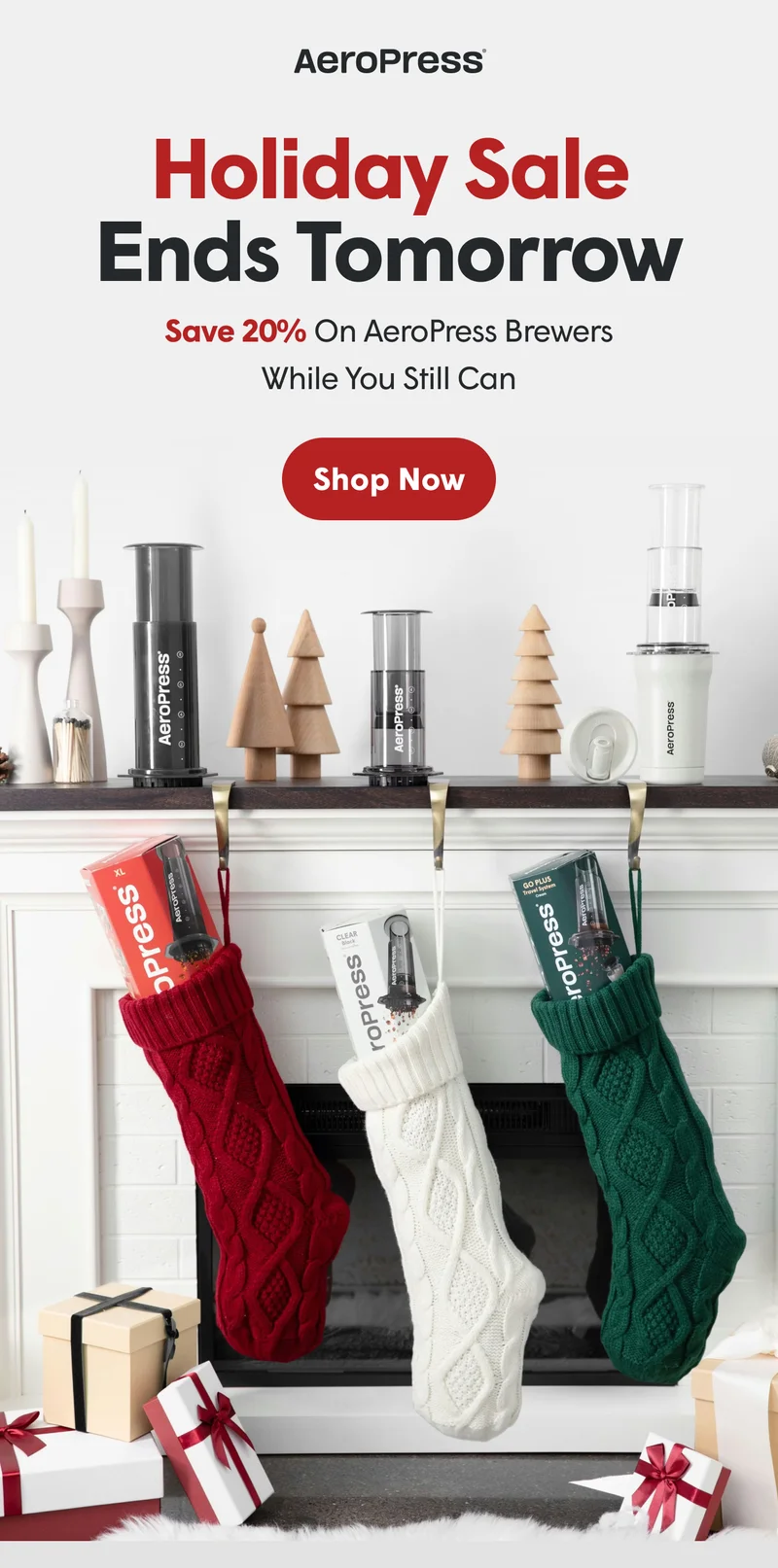 Holiday Sale Ends Tomorrow